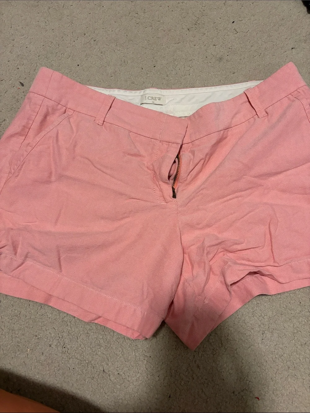 J. Crew Light Pink Women's Chino Shorts